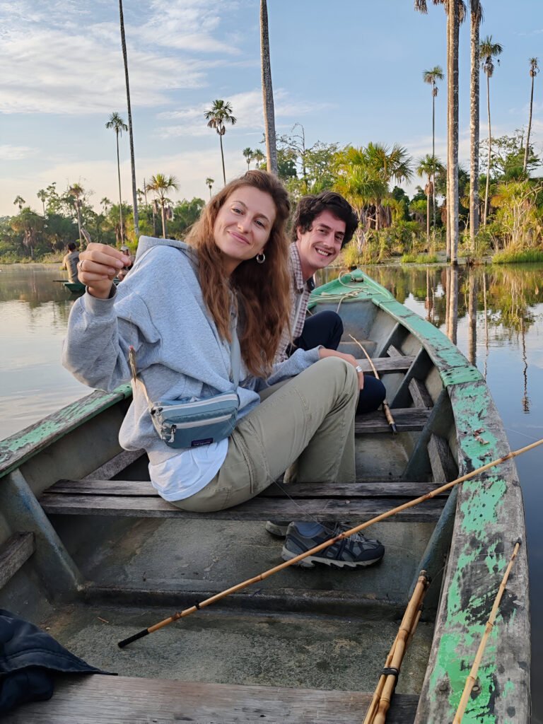 Paseo en bote en el Amazonas de Tambopata