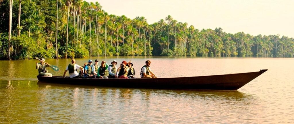 Lago Sandoval Amazonía Puerto Maldonado - nutrias gigantes Tambopata